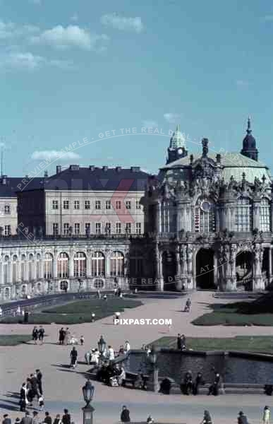 The Zwinger in Dresden, Germany 1940