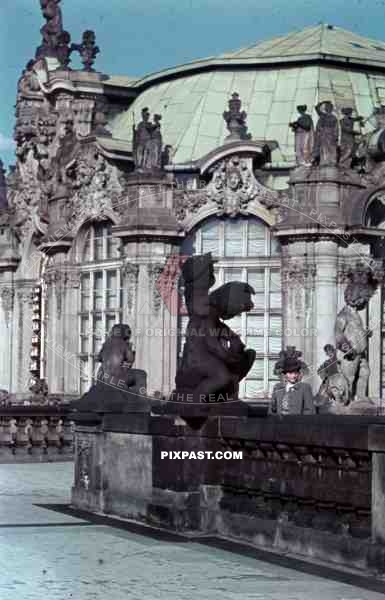 The Zwinger in Dresden, Germany 1940