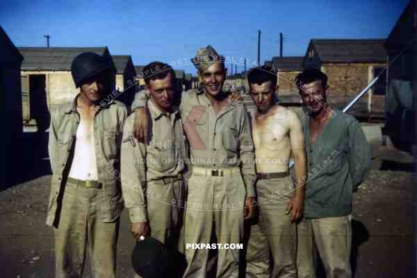US Army soldiers in San Bernadino, USA 1943