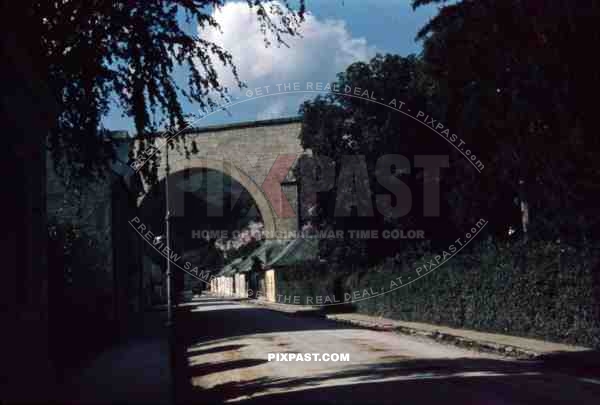 Viaduct at the Karlsgasse in Baden, Austria 1937