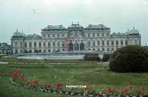Vienna SchÃ¶nbrunn Palace Castle garden 1939 Austria WIEN