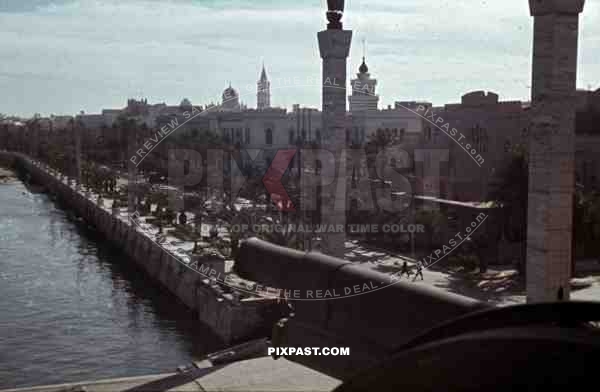 view from Assaraya al-Hamra over Tripoli, Libya 1942