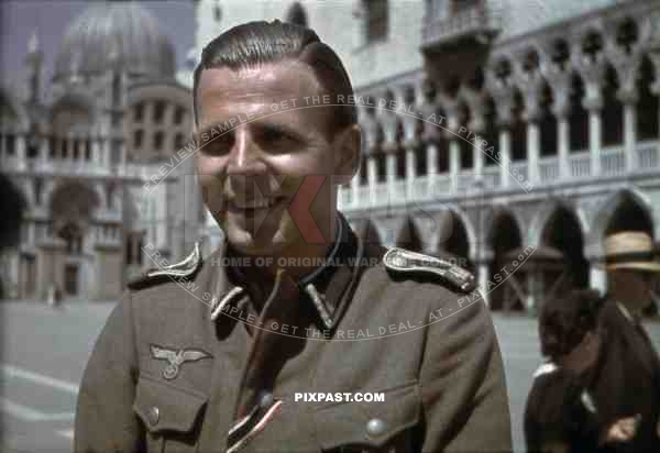 Wehrmacht soldier in Venice, Italy 1943