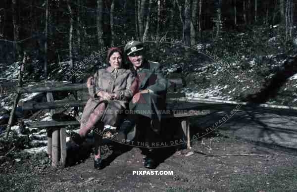 WW2 color German medical doctor with wife 16mm film movie camera box 1938 f