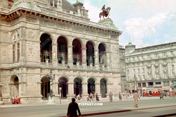 Main Vienna Opera House Wien Austria 1938