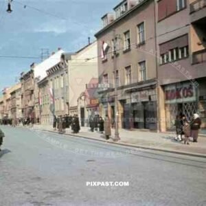 14th Panzer Division enters Zagreb, Croatia 1941.