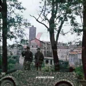 26th Panzer Divisions Nachrichten Abteilung Italy 1944 Volkswagen Kubelwagen Rome Anzio tropical
