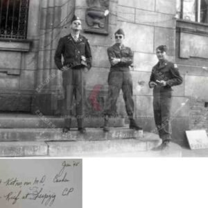 69th infantry division - Leipzig - Germany - 1945 - Runde Ecke - June - CP