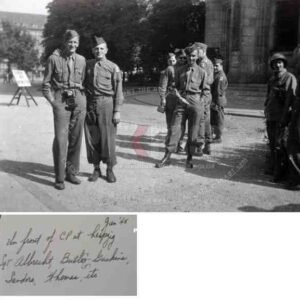69th infantry division - Leipzig - Germany - 1945 - Runde Ecke - June - CP - Sgt Albrecht