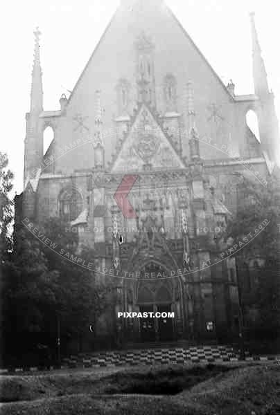 69th, infantry, division, Leipzig, Germany, 1945, St, Thomas, Church, July,
