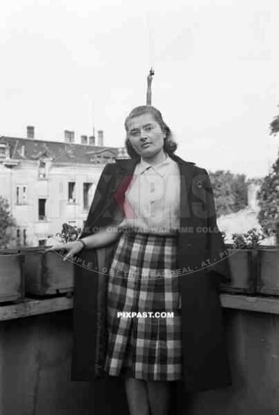 69th infantry division - Leipzig - Germany - 1945. Anna Marie Weber bookstore June