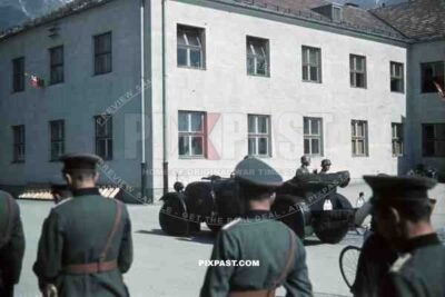 Adler 3 Gd Kübelwagen, 4th Mountain Division Enzian, Gebirgs Artillerie-Regiment 94, Lohengrin Kaserne, Innsbruck, 1940,