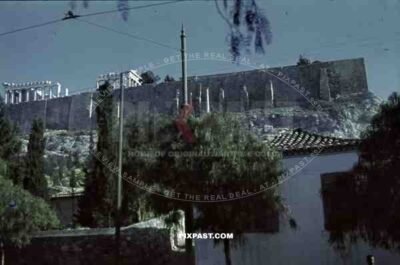 Akropolis in Athens, Greece 1942