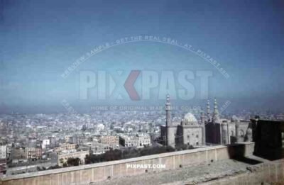 Al-Azhar Mosque in Cairo, Egypt 1939