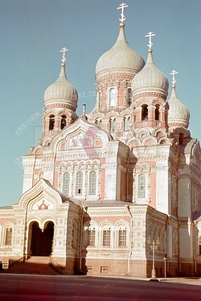 Alexander Nevsky Cathedral of Tallinn is an Eastern Orthodox cathedral in central Tallinn Estonia Estland 1943