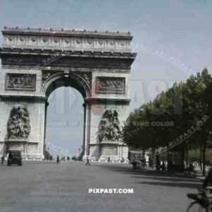 Arc de Triomphe in Paris, France 1940