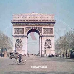 Arc de Triomphe in Paris, France 1944
