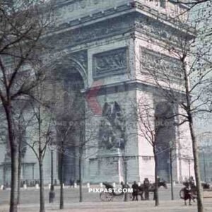 Arc de Triomphe in Paris, France 1944