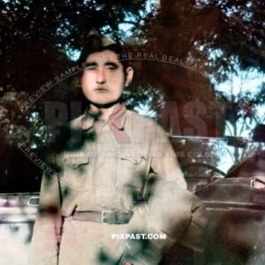 Asian Russian Soviet POW soldier taken prisoner by Funker radio unit of 297 Infantry Division. Russia 1942.