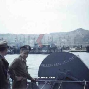 At the Buckner Bay in Okinawa, Japan 1946