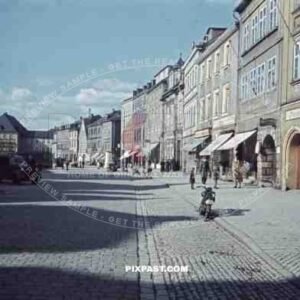 At the Maximilianstrasse in Bayreuth, Germany 1939