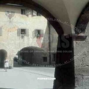 At the Schlosshof in Berchtesgaden, Germany 1938