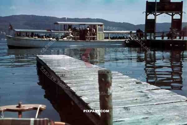 At the Wörthersee in Pörtschach, Austria 1939