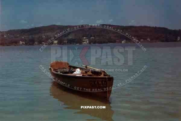 At the Wörthersee in Pörtschach, Austria 1939