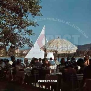 At the Wörthersee in Pörtschach, Austria 1939