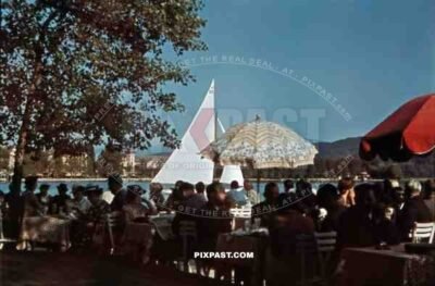 At the Wörthersee in Pörtschach, Austria 1939