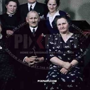 Austrian Luftwaffe pilot wedding day family group Vienna Austria Wien 1941 Hitler mustache apartment vinyl player