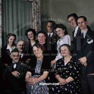 Austrian Luftwaffe pilot wedding day family group Vienna Austria Wien 1941 Hitler mustache apartment vinyl player