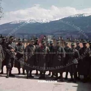 Austrian officers, 4th Mountain Division Enzian, Gebirgs-Artillerie-Regiment 94, Lohengrin Kaserne Innsbruck, 1940,