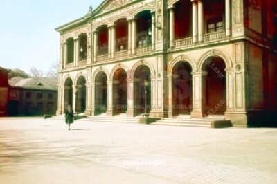 Badisches Staatstheater Karlsruhe. State Theater. Karlsruhe Germany 1939. Bombed and destroyed in 27. September 1944