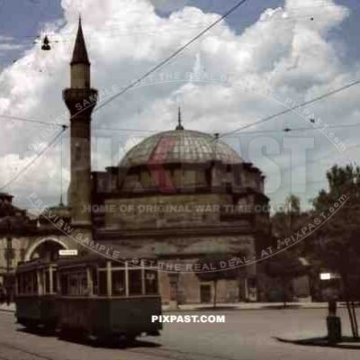 Banja-Baschi-mosque in Sofia, Bulgaria 1942