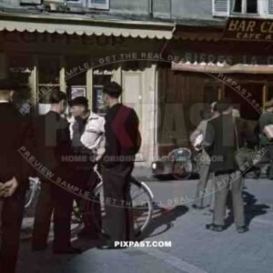 Bar Clement Kriegsmarine german navy officers post packets fishing La Rochelle France 1940