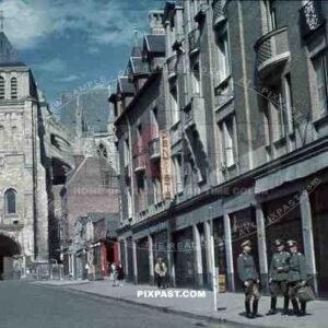 Basilica in Saint Quentin, France 1940