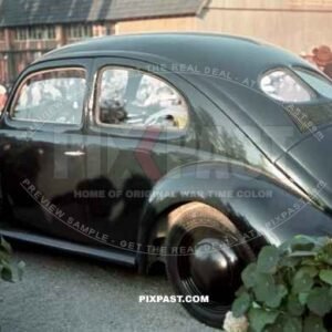 Black Volkswagen Beetle / Kafer 1938 IIIA 43006. H Dr. Ley. DAF. Berlin.