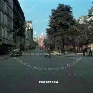 Boulevard des Batignolles Paris, France 1940