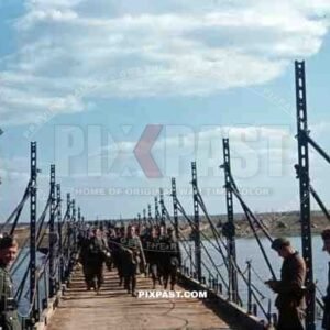 Bridge over the river Desna, Russia 1944