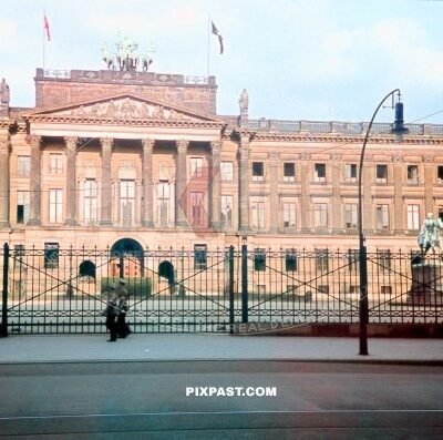 Brunswick Palace Braunschweiger Schloss, located in Braunschweig, Germany June 1939