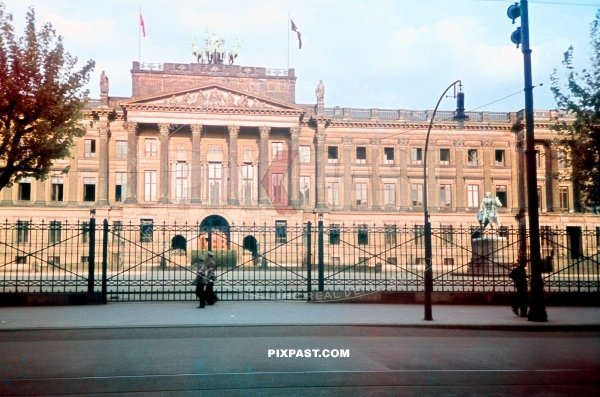 Brunswick Palace Braunschweiger Schloss, located in Braunschweig, Germany June 1939