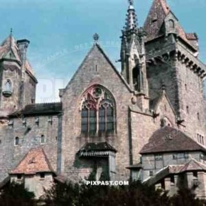 Burg Kreuzenstein in Loebendorf, Austria 1940