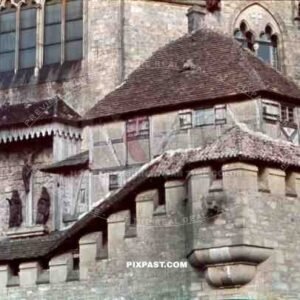 Burg Kreuzenstein in Loebendorf, Austria 1940