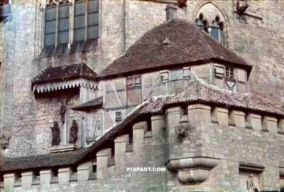 Burg Kreuzenstein in Loebendorf, Austria 1940