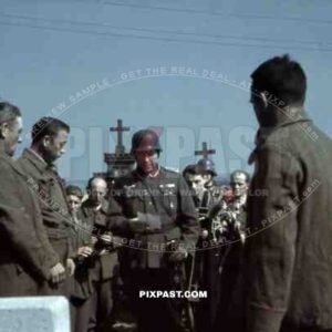 Burial in Hoechstadt an der Aisch, Germany 1943