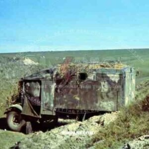 Captured Canadian Ford CMP 15 CW Truck as command car for german army unit in Russia 1942.