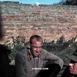 Captured Soviet Russian Officer POWs, Kiew Ukraine 1941.