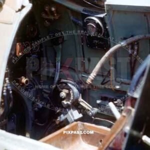 Cockpit. Spitfire Mk V (trop) WZ-J JL237. Gentleman Jim. 309th Fighter Squadron of the 31st Fighter Group USAAF. Sicily 1943.