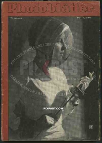 Cover, Photoblatter 1942 March April